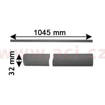 Lišta karosérie Ozdobná / ochranná lišta, dveře VAN WEZEL 5888403