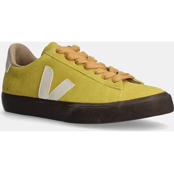 Pánské tenisky Semišové tenisky Veja Campo zelená barva, CP0303694B, 42, 71X