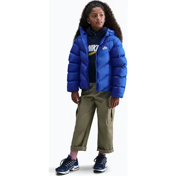 Dětská zateplená bunda Nike Sportswear All Day Play game royal/white