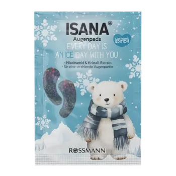 Péče o oční okolí ISANA Polštářky pod oči Everyday is aN ICE day with you!