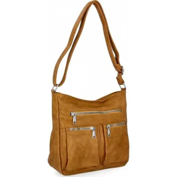 Kabelka Univerzální dámská taška přes rameno firmy Herisson 13K391 hořčicová