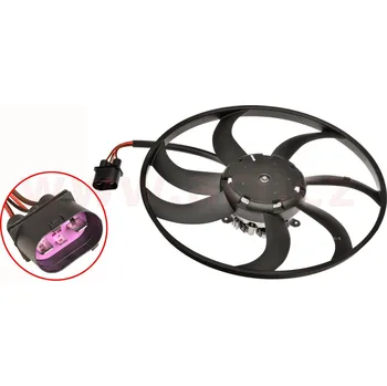 Chladič motoru Větrák, chlazení motoru VAN WEZEL 0332744