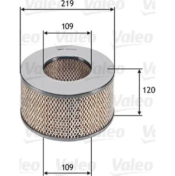Filtr do auta Vzduchový filtr VALEO 585724