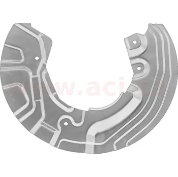 Brzdový kotouč Ochranný plech proti rozstřikování, brzdový kotouč VAN WEZEL 0628372