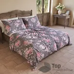 Bavlněné povlečení NORDIC COLLECTION 140x200+70x90 BEATRICE šedá