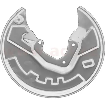 Autodíl Ochranný plech proti rozstřikování, brzdový kotouč VAN WEZEL 0965373