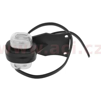 Přídavný světlomet obrysové světlo červeno-bílé LED s držákem 12/24V TRUCK P