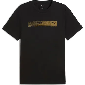 Pánské oblečení PUMA - PUMATECH GRAPHIC TEE PÁNSKÉ BAVLNĚNÉ TRIKO 688227-01M