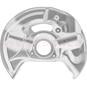 Brzdový kotouč Ochranný plech proti rozstřikování, brzdový kotouč VAN WEZEL 3029372