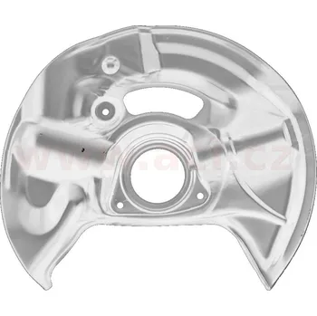 Brzdový kotouč Ochranný plech proti rozstřikování, brzdový kotouč VAN WEZEL 3029371