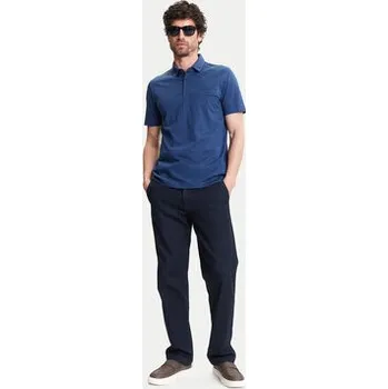 Pánská košile Pierre Cardin Polokošile C5 21514.2122 Tmavomodrá Regular Fit XXL