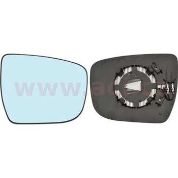 Autosklo Sklo do zrcátka, vnější zrcátko VAN WEZEL 3383838