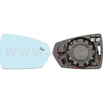 Autodíl Sklo do zrcátka, vnější zrcátko VAN WEZEL 5751836