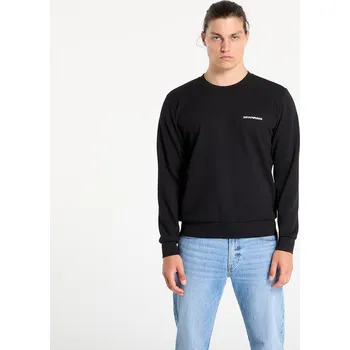 Pánská mikina Mikina EA7 Emporio Armani Crew Neck Sweatshirt Black XL