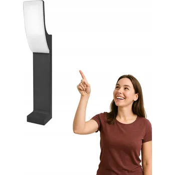 Venkovní osvětlení Venkovní LED lampa sloupek zahradní 15W Natan OFL-61916-BK Italux