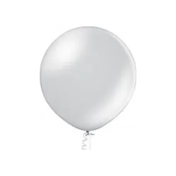 Balony Beauty&Charm metalizowane srebrne 60cm 2szt