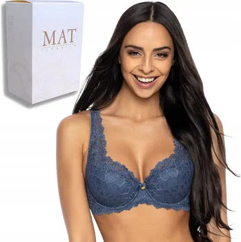 Podprsenka MAT vyztužená podprsenka CARMELA safír 75B