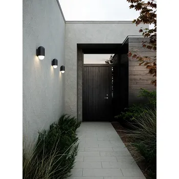 Venkovní osvětlení NORDLUX Heka venkovní nástěnné svítidlo černá 2118211003