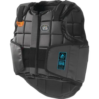 Jezdecká bezpečnostní vesta USG Vesta bezpečnostní Flexi USG, pro dospělé, černá 4XL