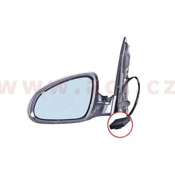 Auto zrcátko Vnější zpětné zrcátko VAN WEZEL 3749807