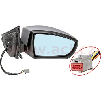 Auto zrcátko Vnější zpětné zrcátko VAN WEZEL 1869808