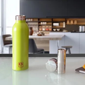 Láhev BUGATTI B Bottles Twin 500 ml – termos / láhev termiczna zelená limetka