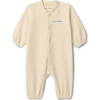 Kojenecký overall Kojenecké body Calvin Klein Jeans IN0IN00338.9BYA béžová 12X, vel. 80
