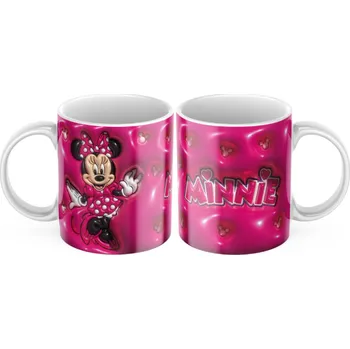 Keramický hrníček Minnie - Červená