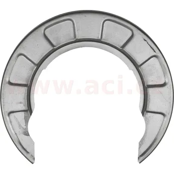 Brzdový kotouč Ochranný plech proti rozstřikování, brzdový kotouč VAN WEZEL 8251373