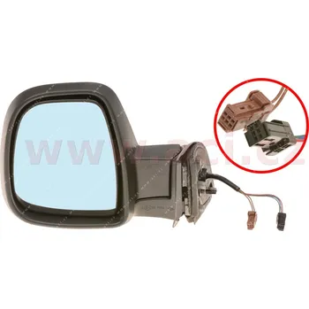 Auto zrcátko Vnější zpětné zrcátko VAN WEZEL 0906807
