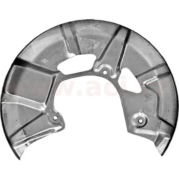 Brzdový kotouč Ochranný plech proti rozstřikování, brzdový kotouč VAN WEZEL 5830372
