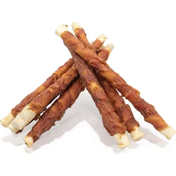 Pamlsek pro psa KIDDOG BUFFET kachní masíčko na buvolí tyči 2,4 cm / 28 cm [25 ks]