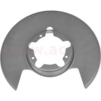 Brzdový kotouč Ochranný plech proti rozstřikování, brzdový kotouč VAN WEZEL 2813373