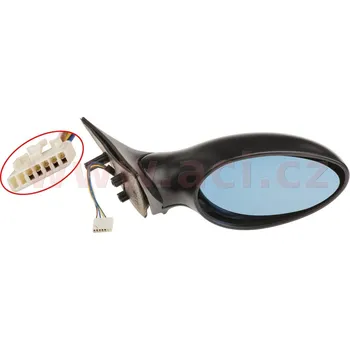 Auto zrcátko Vnější zpětné zrcátko VAN WEZEL 0156806