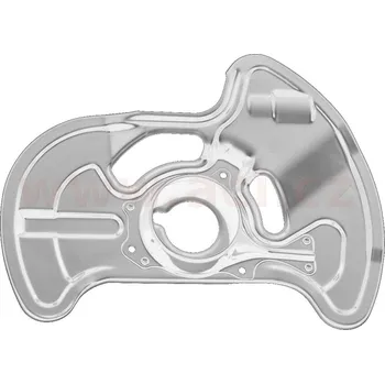 Brzdový kotouč Ochranný plech proti rozstřikování, brzdový kotouč VAN WEZEL 3091372