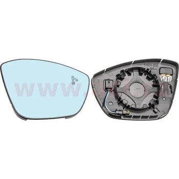 Autosklo Sklo do zrcátka, vnější zrcátko VAN WEZEL 0937836