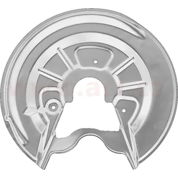 Brzdový kotouč Ochranný plech proti rozstřikování, brzdový kotouč VAN WEZEL 7623373