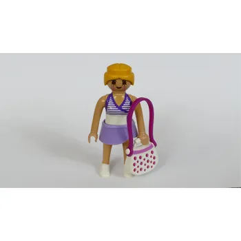 Stavebnice Playmobil Playmobil figurka paní se sukní a kabelkou