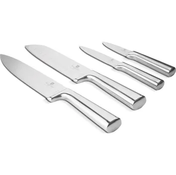 Kuchyňský nůž Sada nožů Berlingerhaus nerez 4 ks stříbrná Matte Black 0.41000 Kg ELEKTRO Sklad1 6341252 (0.41000 Kg ELEKTRO Sklad1 6341252)