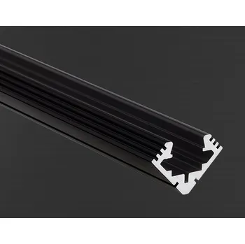 LED páska Hliníkový profil Prowax 45 - ALU ČERNÝ anodizovaný, bez difuzoru - 2m 0.25000 Kg ELEKTRO Sklad1 70304643 (0.25000 Kg ELEKTRO Sklad1 70304643)