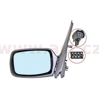 Auto zrcátko Vnější zpětné zrcátko VAN WEZEL 1831807