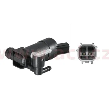 Autosklo Vodní čerpadlo ostřikovače, čistění skel HELLA 8TW 006 848-151