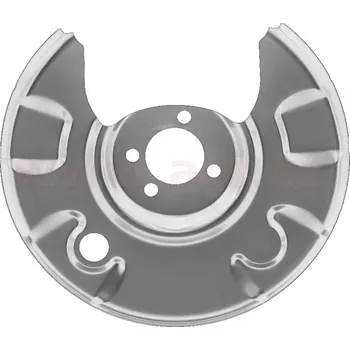 Brzdový kotouč Ochranný plech proti rozstřikování, brzdový kotouč VAN WEZEL 5812373