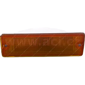 Směrový světlomet přední blikač do předního nárazníku oranžový komplet L