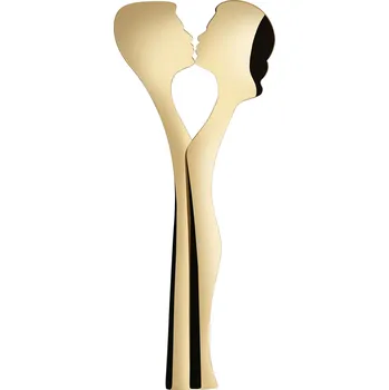 Příbor BUGATTI Abbraccio – sada 2 ocelových lžic na salát