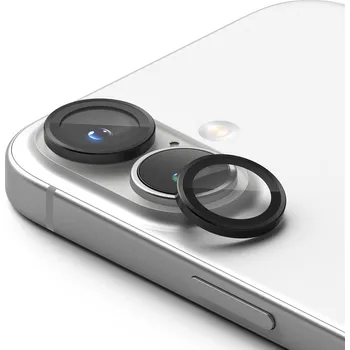Ringke Camera Lens Frame Glass (2 ks) iPhone 16 iPhone 16 Plus černá