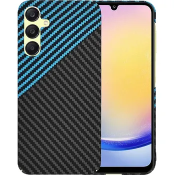 Pouzdro na mobilní telefon Techsuit FiberShell Samsung Galaxy A25 5G Blue Pulse