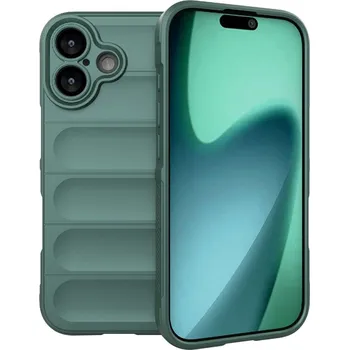 Pouzdro na mobilní telefon Techsuit Magic Shield pro iPhone 17 zelený