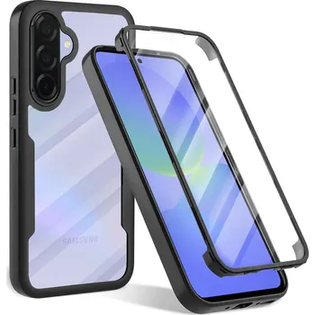 Pouzdro na mobilní telefon Techsuit ColorVerse 360 Series + Ochranné sklo Samsung Galaxy A36 5G A56 5G černá