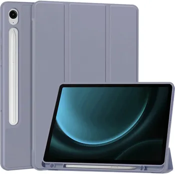 Pouzdro Techsuit Flex Trifold S9 S9 FE S10 FE Fialové